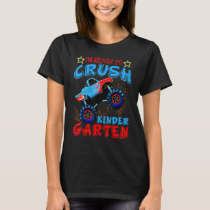 T-shirt Les enfants, je suis prêt à écraser le camion mons