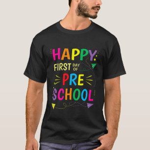 T-shirt Les Enfants Joyeux Premier Jour De L'Enseignant Pr