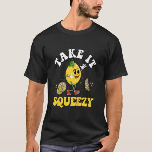 T-shirt Les Enfants Le Prennent Squeezy Lemonade Stand Fon