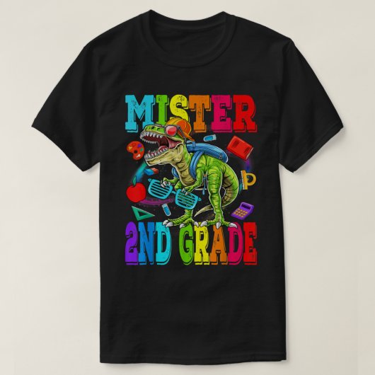 T-shirt Les enfants Monsieur 2e année mec Monster Truck di (Design devant)
