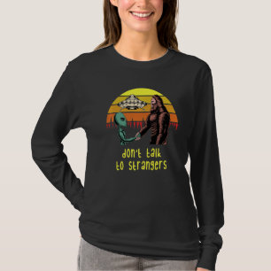 T-shirt Les Enfants Ne Parlent Pas À L'Espace Aliens Étran