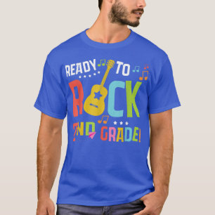 T-shirt Les Enfants Prêts À Rock Guitare De 2E Année Premi