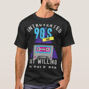 T-shirt Les enfants R&B des années 90 introvertis mais dis