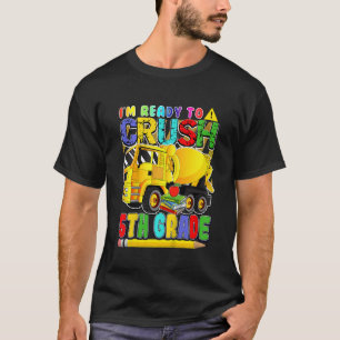 T-shirt Les Enfants Reviennent À L'École Camion Mixte Prêt
