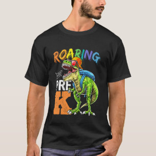T-shirt Les Enfants Rôtissant PrK Dinosaure Retour À L'Éco