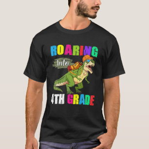 T-shirt Les Enfants Se Roulent En 4Ème Année À L'École Din