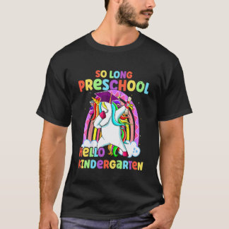 T-shirt Les enfants si longtemps Préscolaire Bonjour Jardi