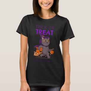 T-shirt Les Enfants Trick Ou Treat Happy Halloween Funny C