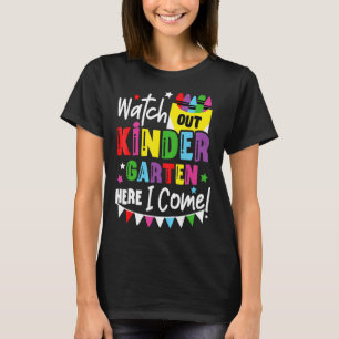 T-shirt Les Enfants Veillent À La Maternelle Ici Je Viens
