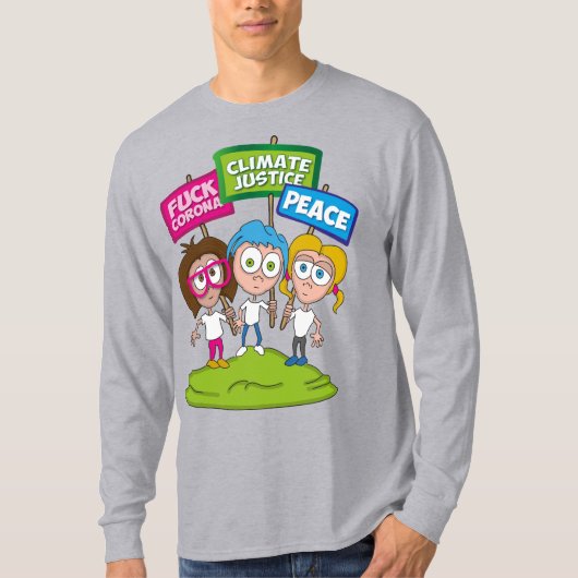 T-shirt Les enjeux climatiques sauvent l'environnement ter (Devant)