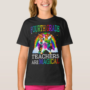 T-shirt Les Enseignants de 4e année sont la licorne magiqu