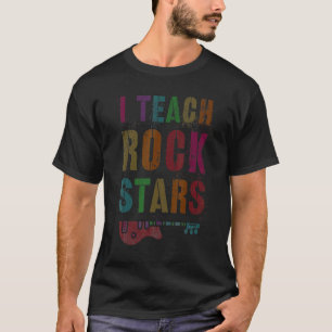 T-shirt Les Enseignants Reviennent À La Tribu Scolaire J'E