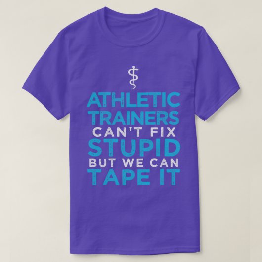 T-shirt Les Entraîneurs D'Athlétisme Ne Peuvent Pas Répare (Design devant)