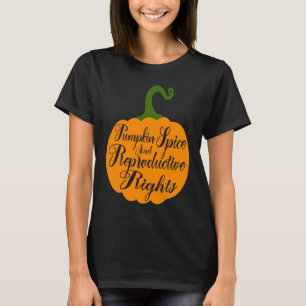 T-shirt Les Épices citrouilles Et Les Droits De Reproducti