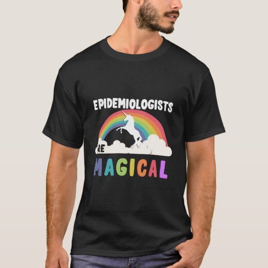 T-shirt Les épidémiologistes sont magiques (Devant)