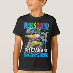 T-shirt Les Équipes Du Lycée Sont Un Monstre Rawesome Magn