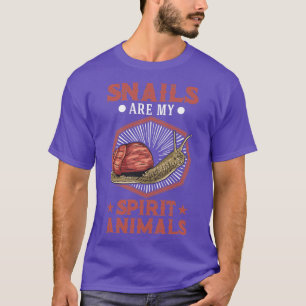 T-shirt Les Escargots Sont Mon Esprit Animaux Escargots