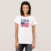 T-shirt LES Etats-Unis (Devant entier)