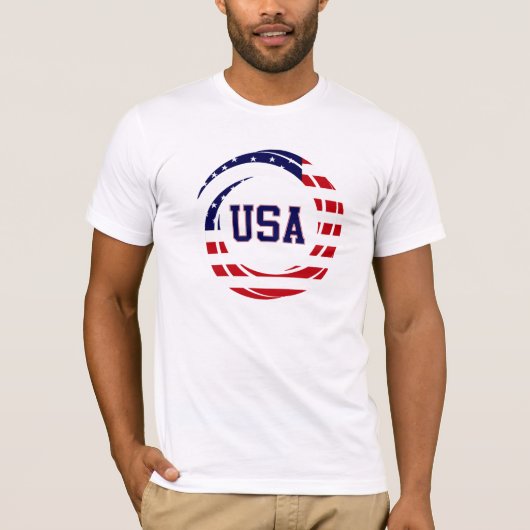 T-shirt LES Etats-Unis (Devant)