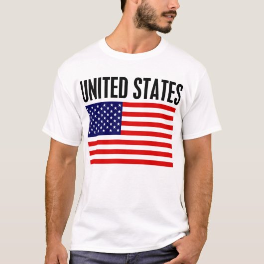 T-shirt Les Etats-Unis (Devant)