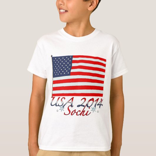 T-shirt Les ETATS-UNIS 2014 (Devant)