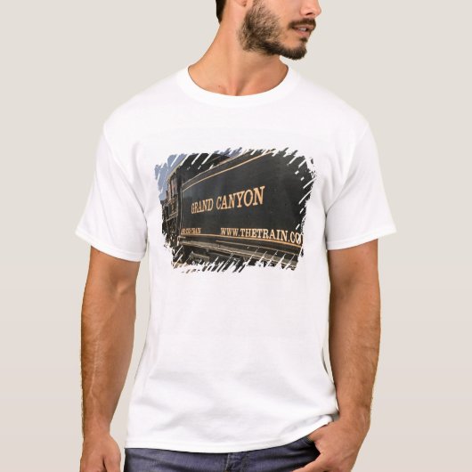 T-shirt Les Etats-Unis, Arizona, Williams : Chemin de fer (Devant)