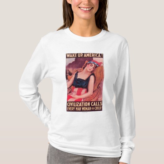 T-shirt Les Etats-Unis d'AmericaWar II promotionnel (Devant)