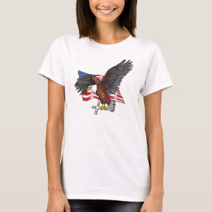 T-shirt Les Etats-Unis dans Dieu nous faisons confiance à