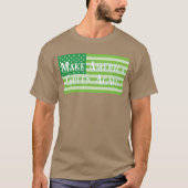 T-shirt Les Etats-Unis diminuent font le vert de (Devant)