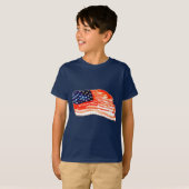 T-shirt Les Etats-Unis du lard (Devant entier)