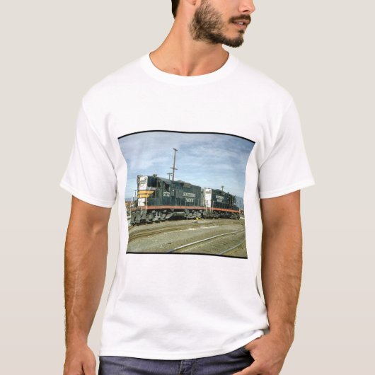 T-shirt Les Etats-Unis, EMD_Trains Pacifique du sud du (Devant)