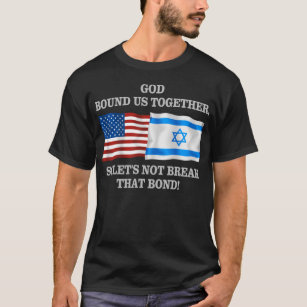 T-shirt Les Etats-Unis et l'Israël