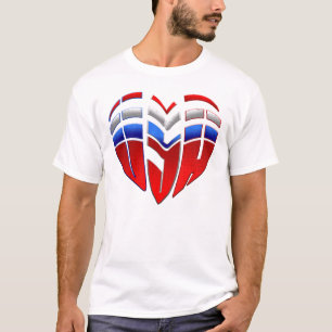 T-shirt Les Etats-Unis folâtrent le drapeau Etats-Unis de