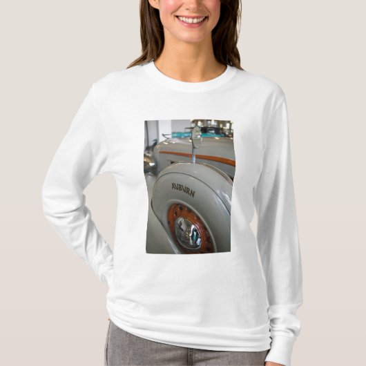 T-shirt Les Etats-Unis, Indiana, auburn : Auburn, corde, (Devant)