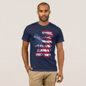 T-shirt les Etats-Unis indiens par des bros de Rogers (Devant entier)