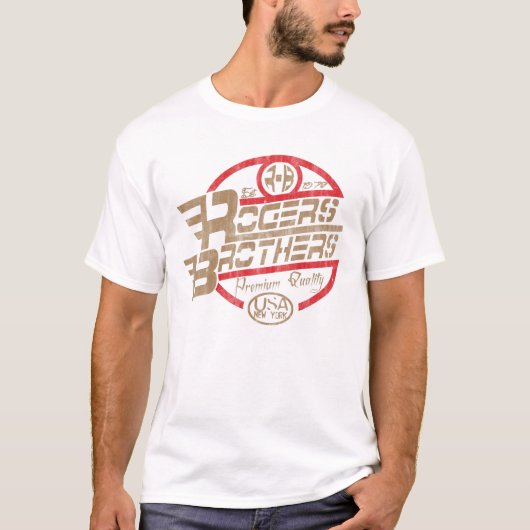 T-shirt Les Etats-Unis New York par Rogers Bros (Devant)