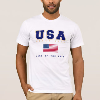 T-shirt LES Etats-Unis - Terre du libre