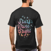 T-shirt Les étoiles brillent brillant Illuminant les rêves (Dos)