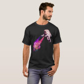 T-shirt Les étoiles de tir - L'astronaute (Devant entier)