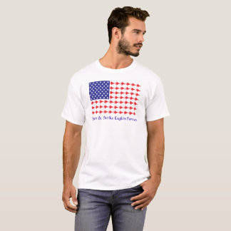 T-shirt Les étoiles des hommes et de grève d'Eagles la