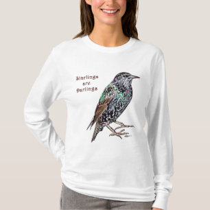 T-shirt Les étourneaux sont des chéris