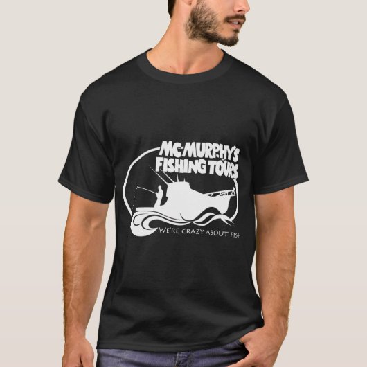 T-shirt Les excursions de pêche de McMurphy (Devant)