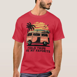 T-shirt Les Excursions Sur Le Terrain Sont Mon Voyage Sur 