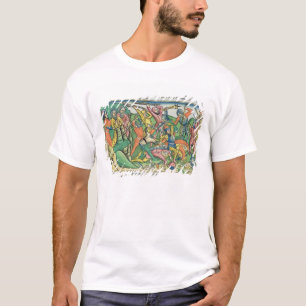 T-shirt Les exodes 17 8-15 Aaron et Hur soutiennent les