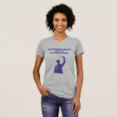 T-shirt Les expériences sont les clés pour comprendre la s (Devant entier)