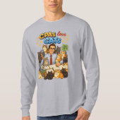 T-shirt Les experts-comptables aiment les chats (Devant)