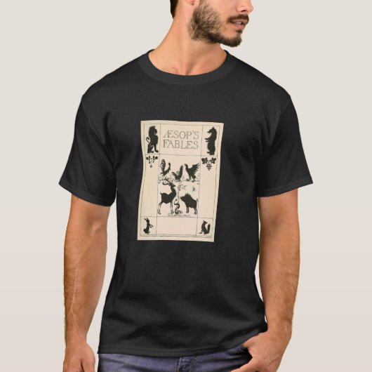 T-shirt Les fables d'Aesop (1912) (Devant)