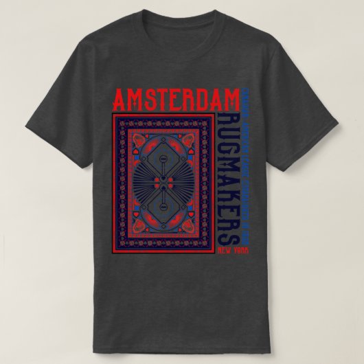 T-shirt Les fabricants de rugins d'Amsterdam (Design devant)