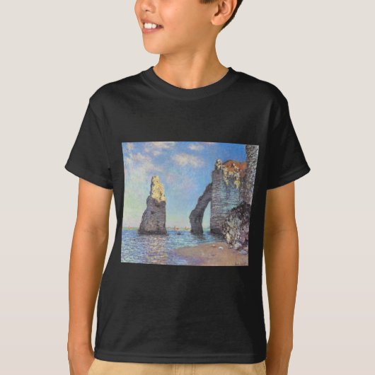 T-shirt Les falaises d'Etretat - Claude Monet (Devant)