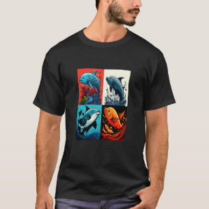 T-shirt Les fans de tournoi de pêche attrapent un gros att